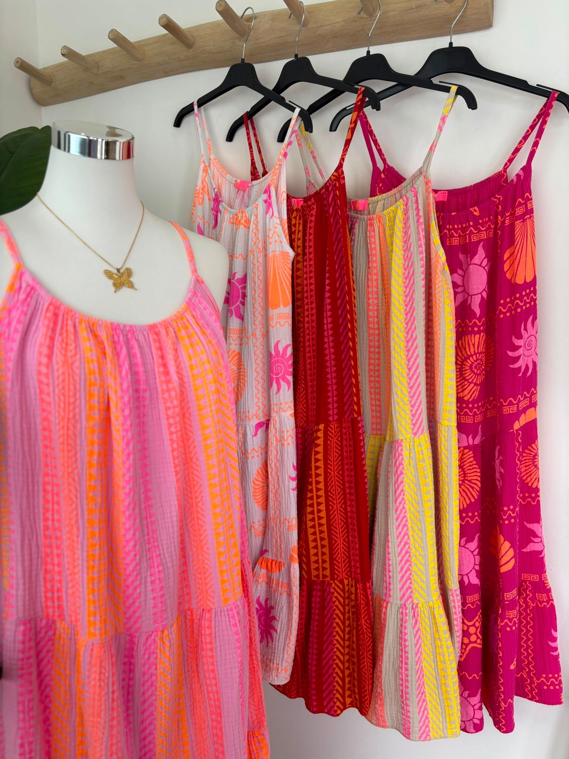 Musselin-Kleid