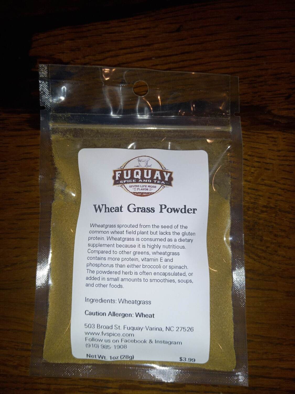 Wheat Grass Powder