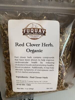 Red Clover, Organic