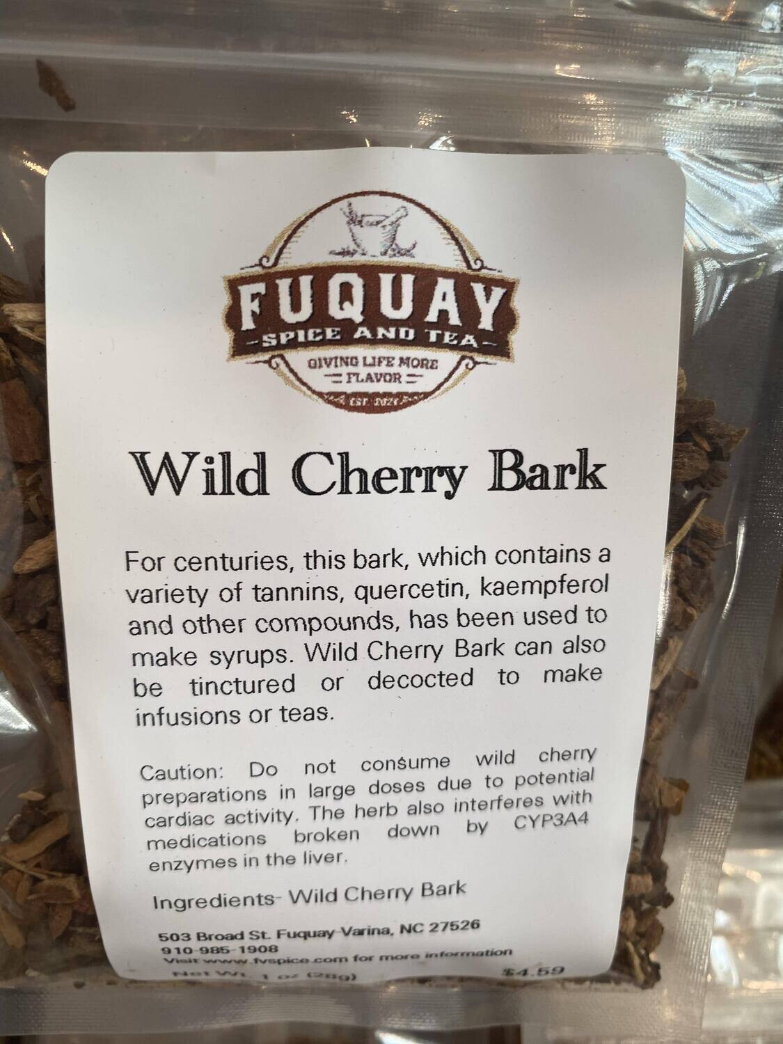 Wild Cherry Bark