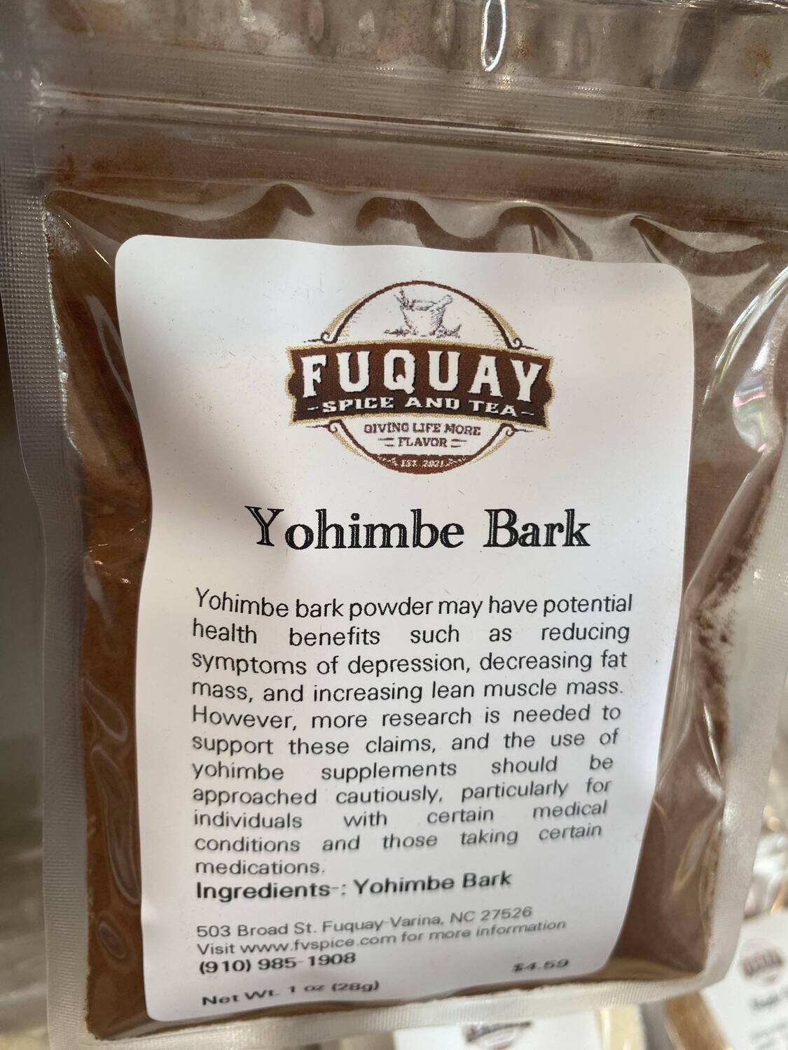 Yohimbe Bark