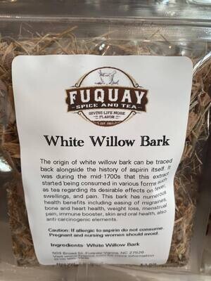 White Willow Bark, Wild Crafted