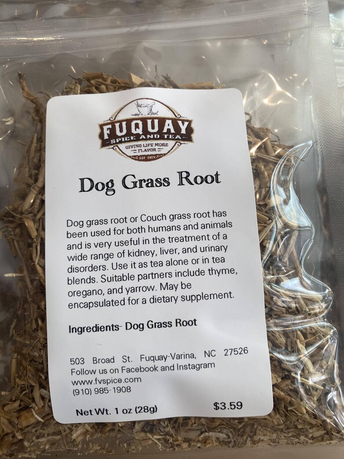 Dog Grass Root