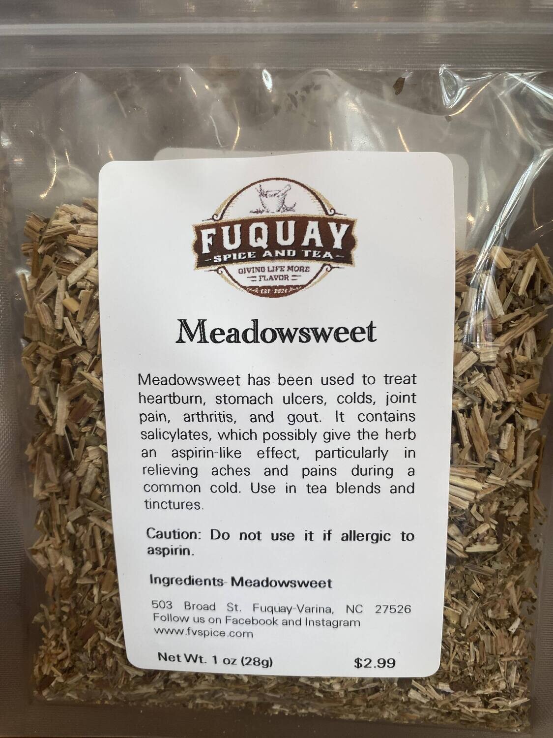 Meadowsweet, Wild Crafted