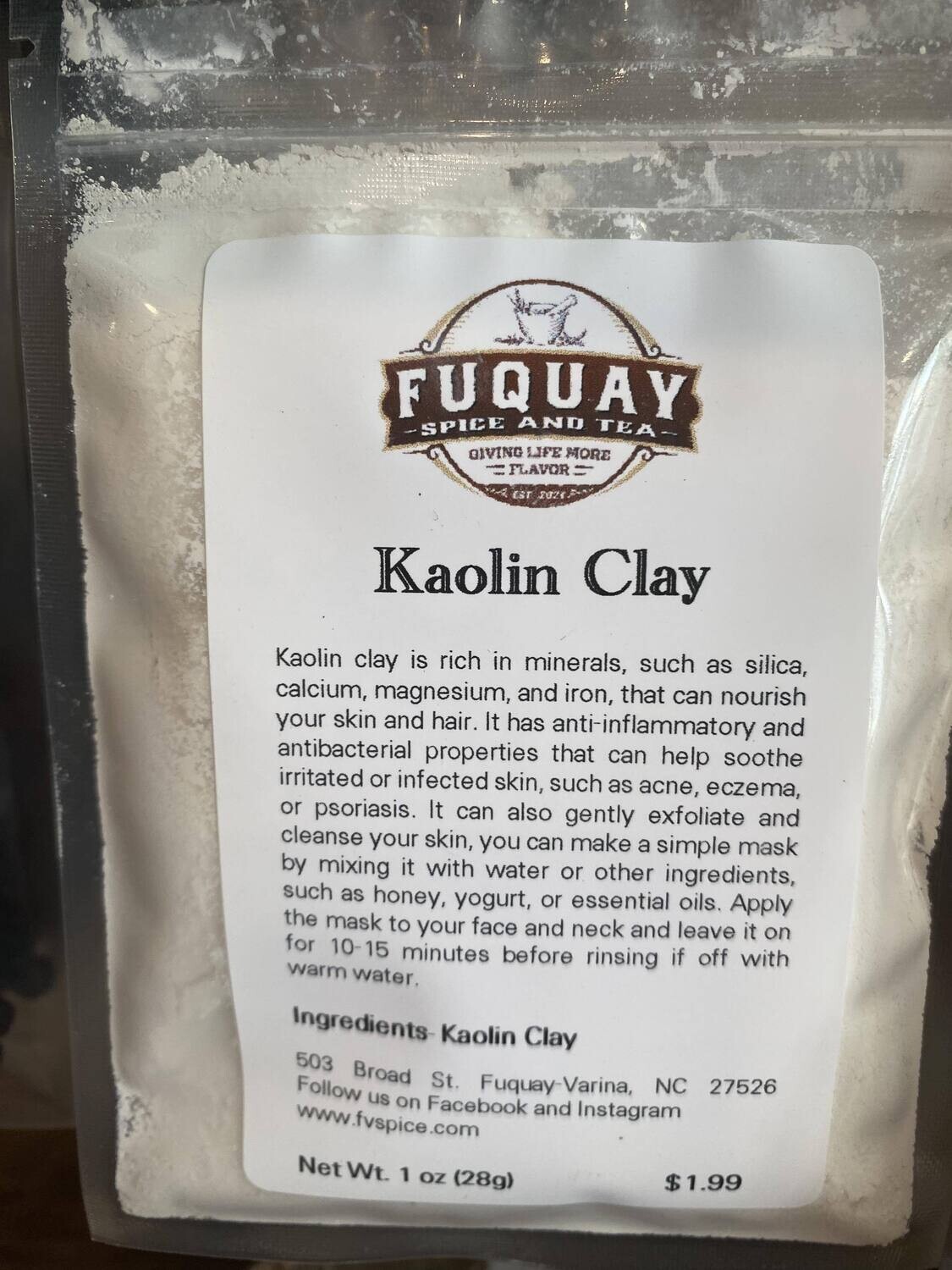 Kaolin Clay