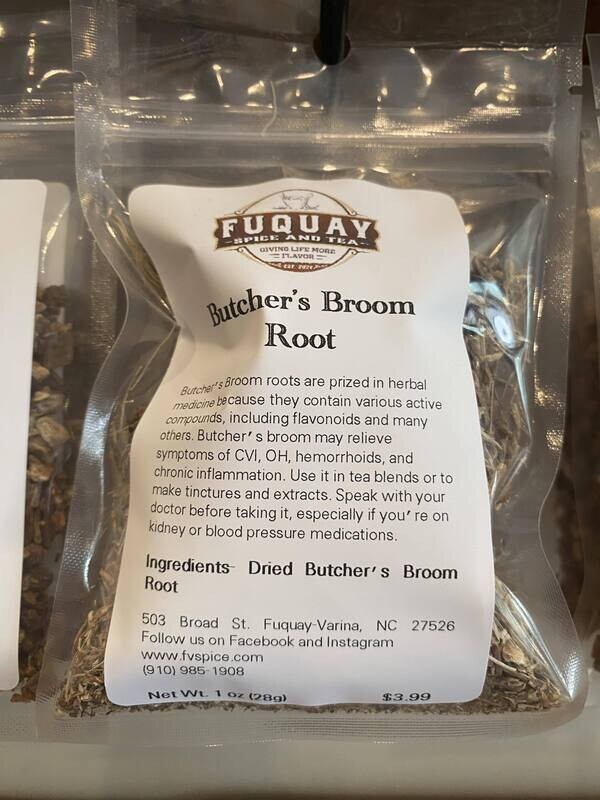 Butchers Broom Root