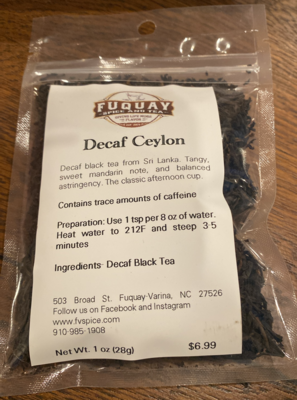 Ceylon, Decaf