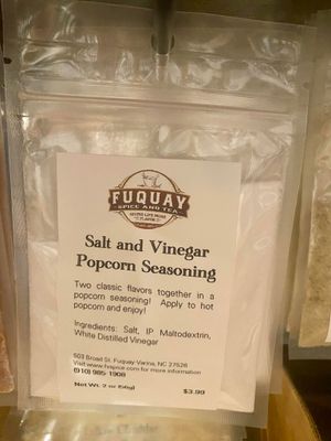 Salt &amp; Vinegar Popcorn Seasoning