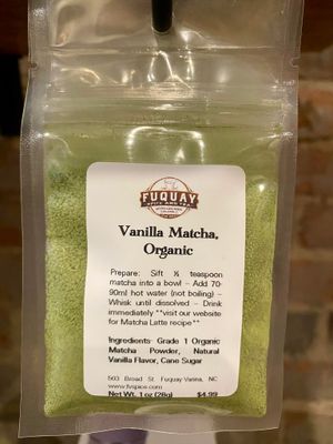 Vanilla Matcha, Organic