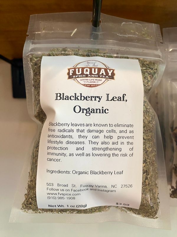 Blackberry Leaf, Organic