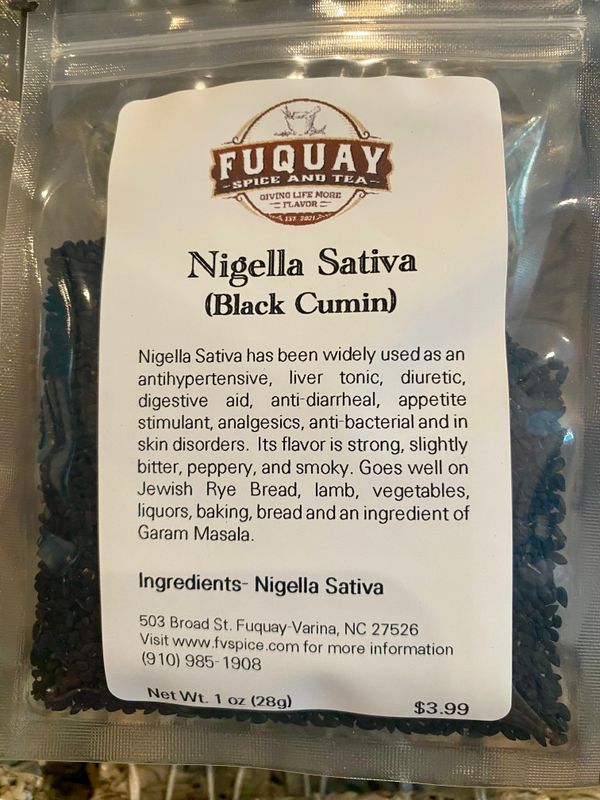 Black Cumin - Nigella Sativa