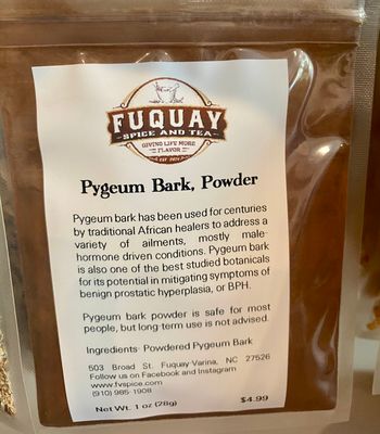 Pygeum Bark, Powder