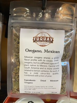 Oregano, Mexican