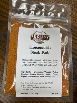 Horseradish Steak Rub