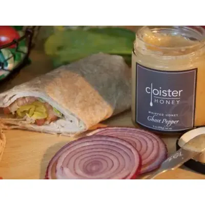 Ghost Pepper Whipped Honey