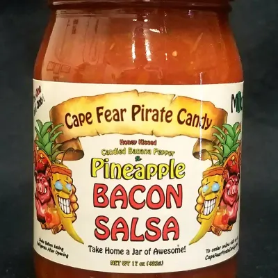 Honey Kissed Candied Banana Pepper &amp; Pineapple Bacon Salsa