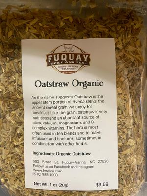 Oatstraw, Organic