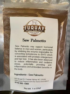 Saw Palmetto, Powder