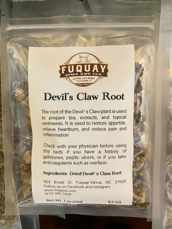 Devils Claw Root, Wild Crafted