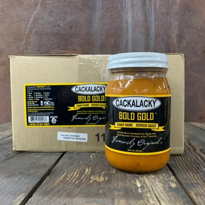 Cackalacky® Bold Gold® Sauce