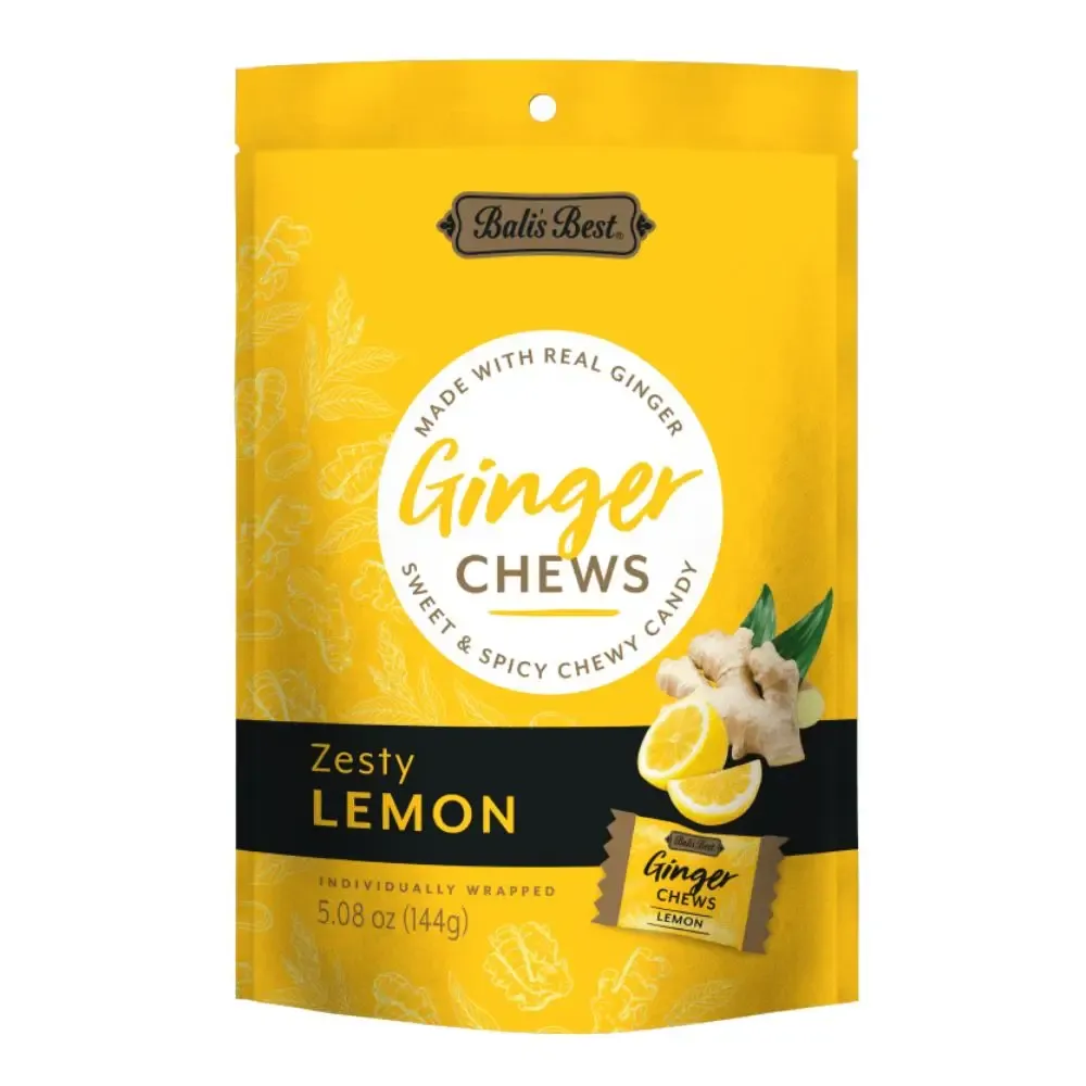 Bali&#39;s Best Zesty Lemon Ginger Chews