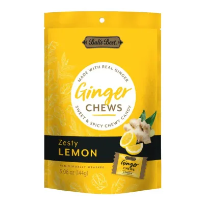 Bali&#39;s Best Zesty Lemon Ginger Chews