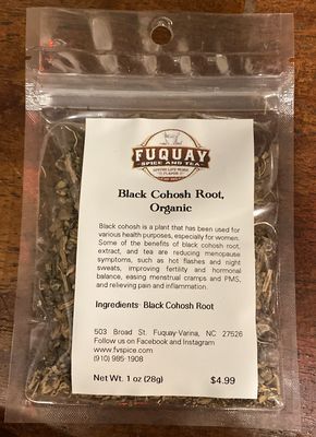 Black Cohosh Root Organic