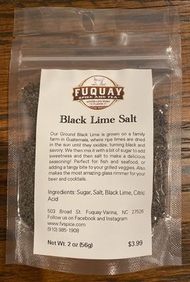 Black Lime Salt
