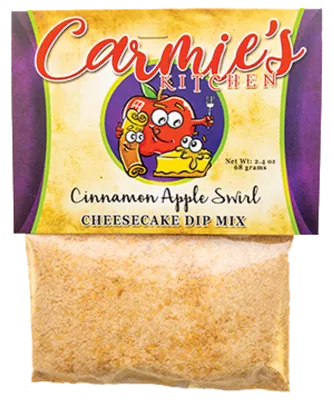 Cinnamon Apple Swirl Cheesecake Dip Mix