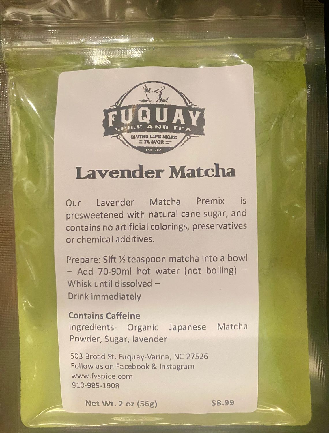 Lavender Matcha