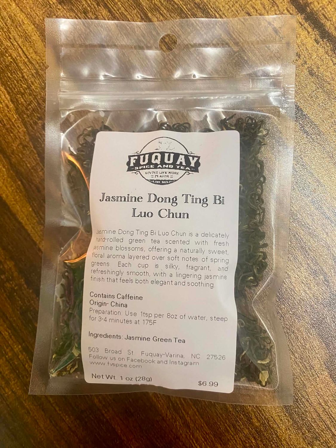 Jasmine Dong Ting Bi Luo Chun