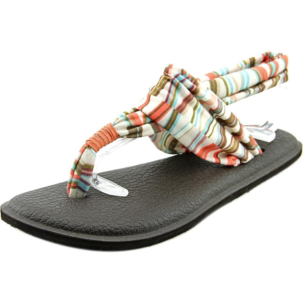 Sanuk Yoga Sling 2 Prints - Ivory/Spiced Coral