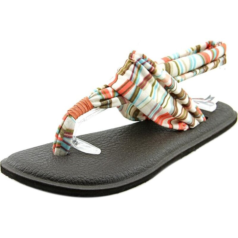 Sanuk Yoga Sling 2 Prints - Ivory/Spiced Coral