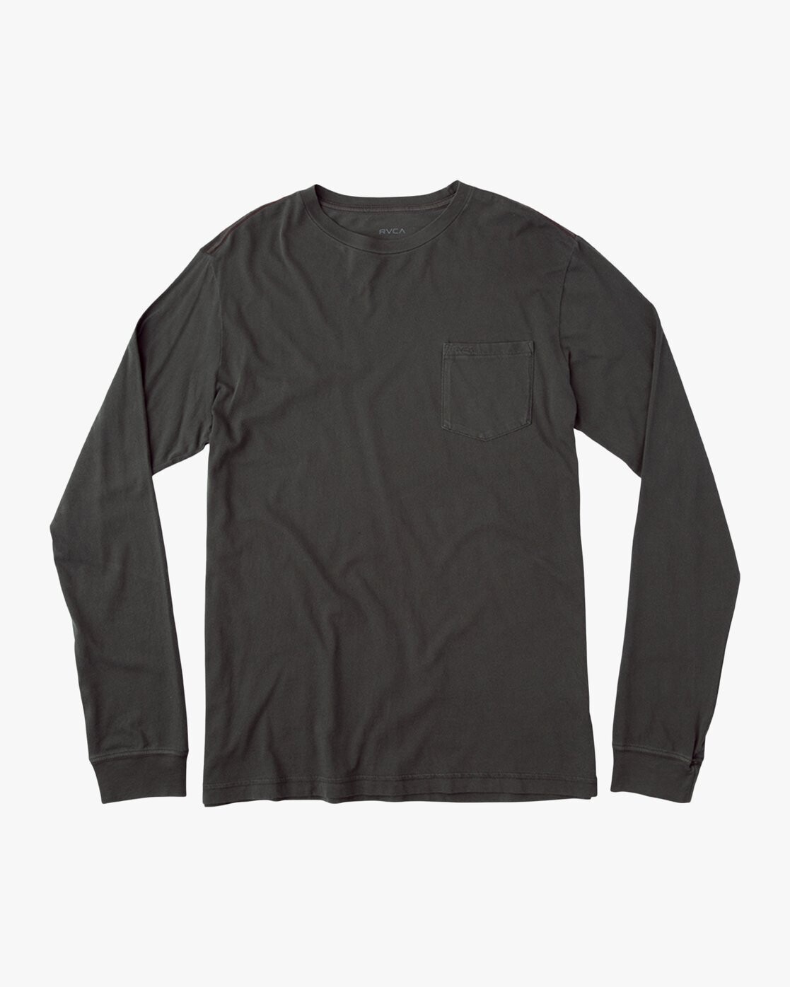 Mens RVCA L/S Pirate Black Pigment, Size: Med