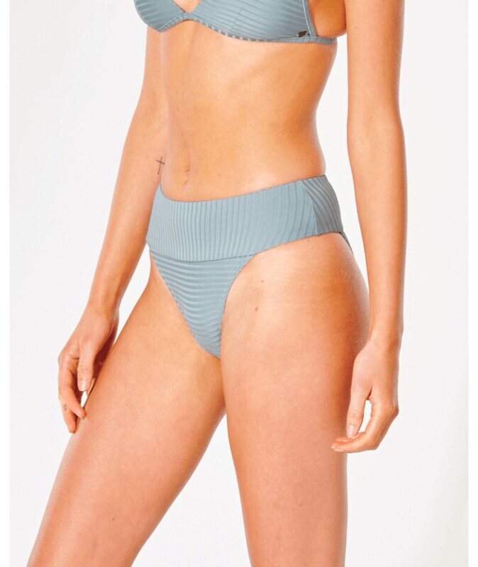 RIP CURL PREMIUM SURF HIGH WAIST CHEEKY SLATE