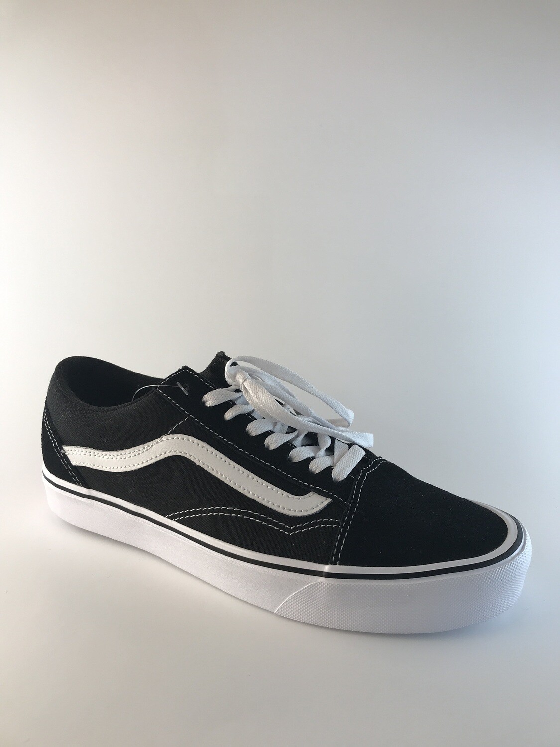 Vans Old Skool Lite (Suede/Canvas) Black Size 9