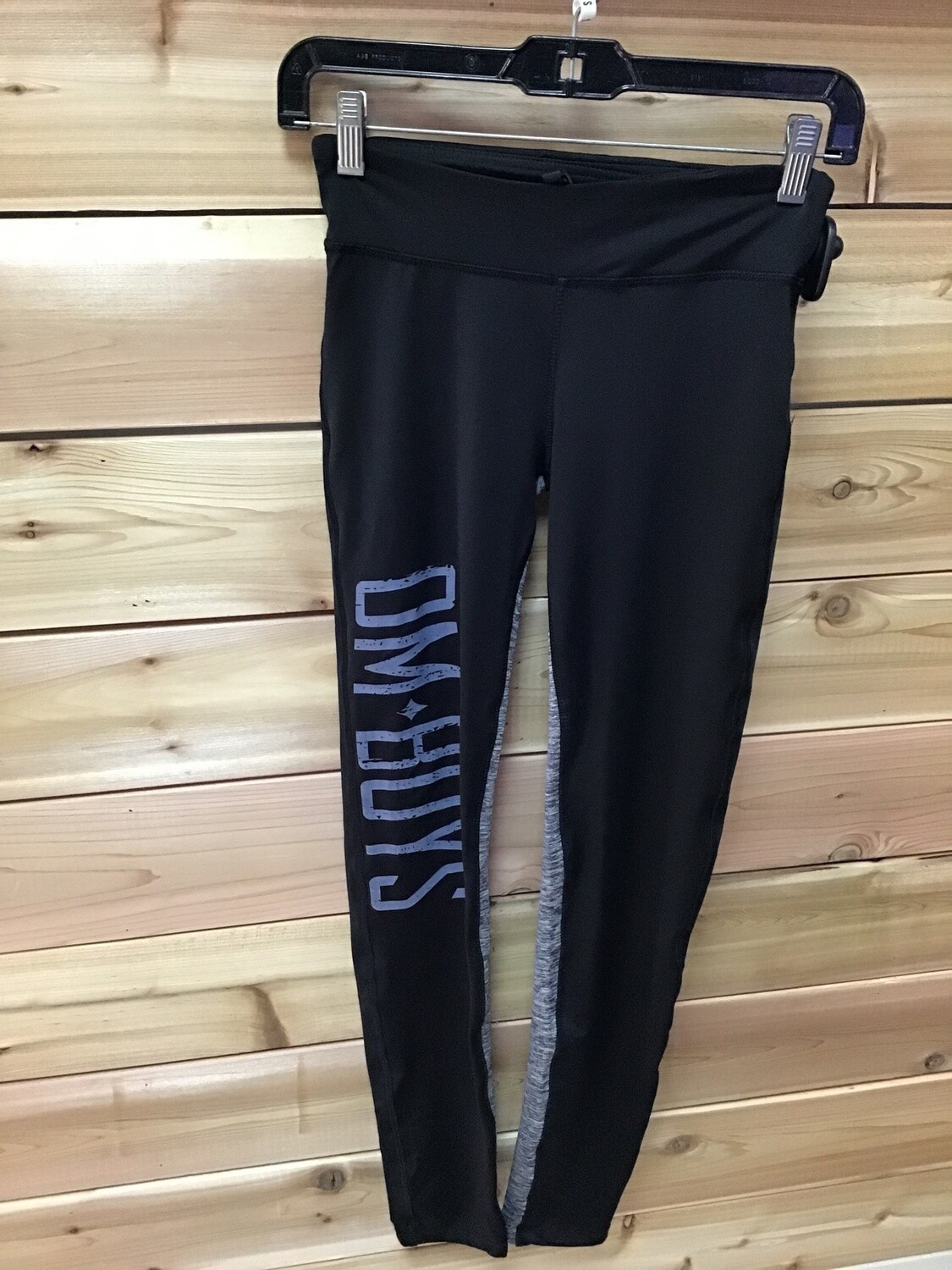 Om Boys Women&#39;s Om Boys Yoga Pants Black/Grey
