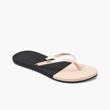 REEF BLISS TOE DIP BLACK/NUDE