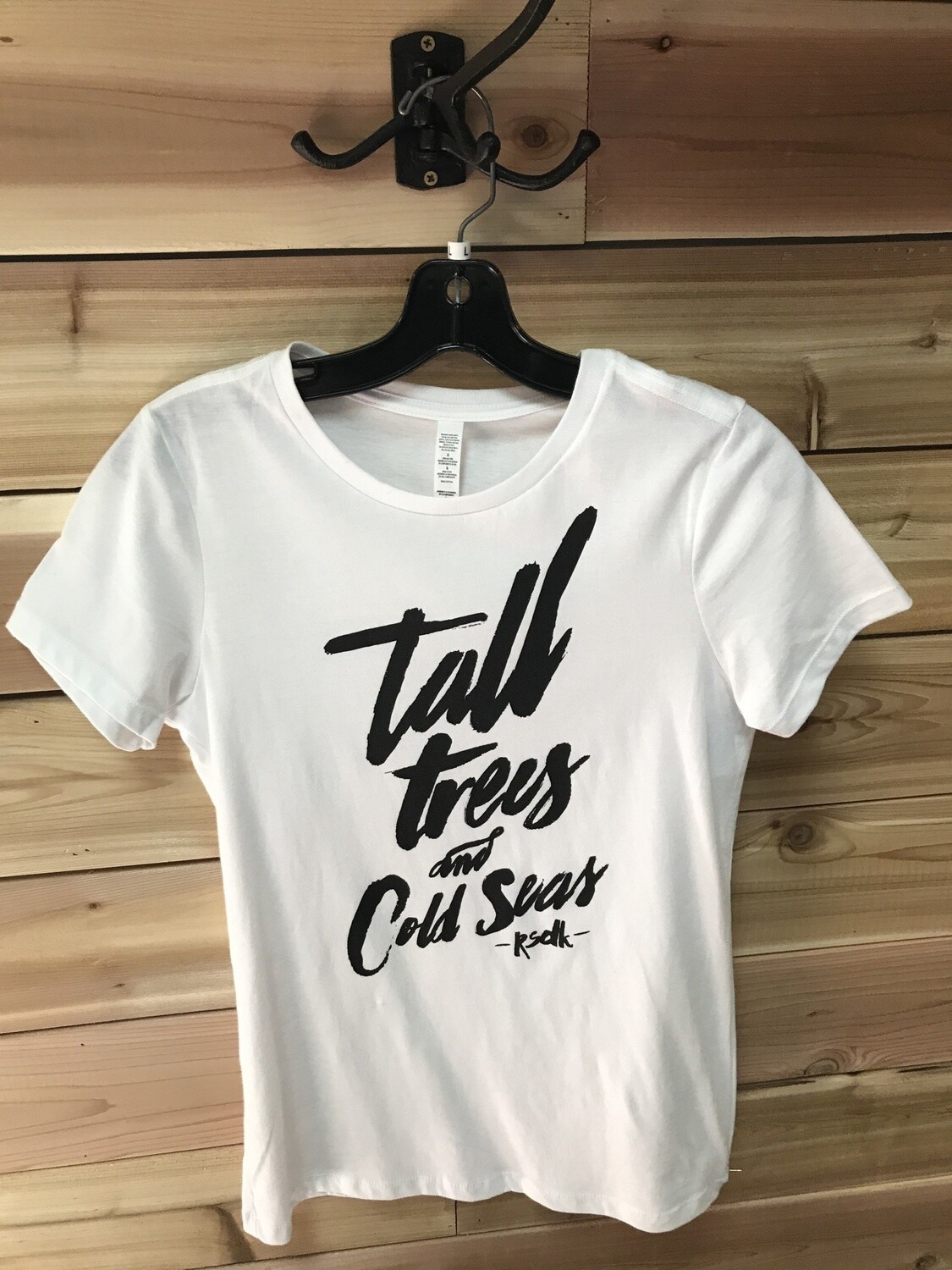 RSDK Womens Script Tee White