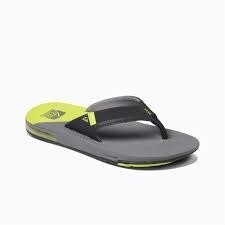 REEF FANNING LOW GREY/LIME