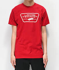 VANS FULL PATCH Cardinal