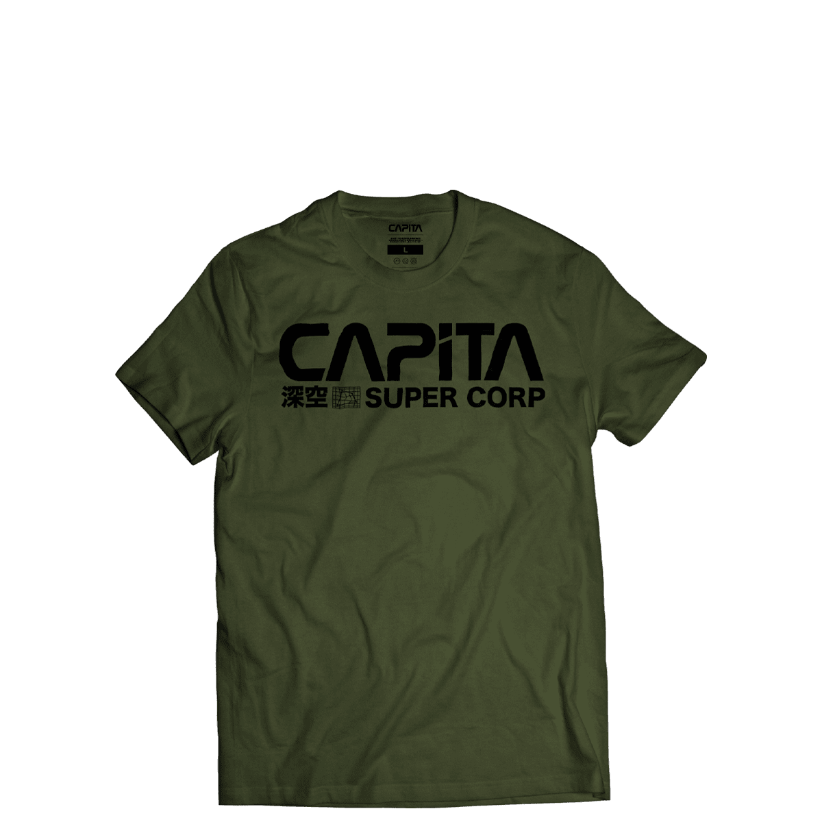 Capita Deep Space Tee Olive