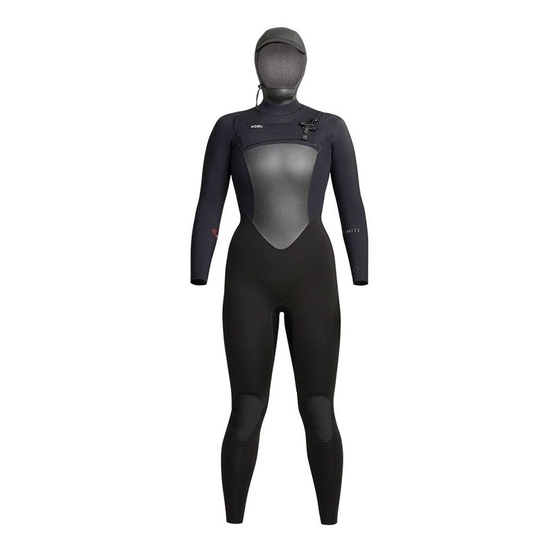 Womens Infiniti 5/4mm Hooded Fullsuit