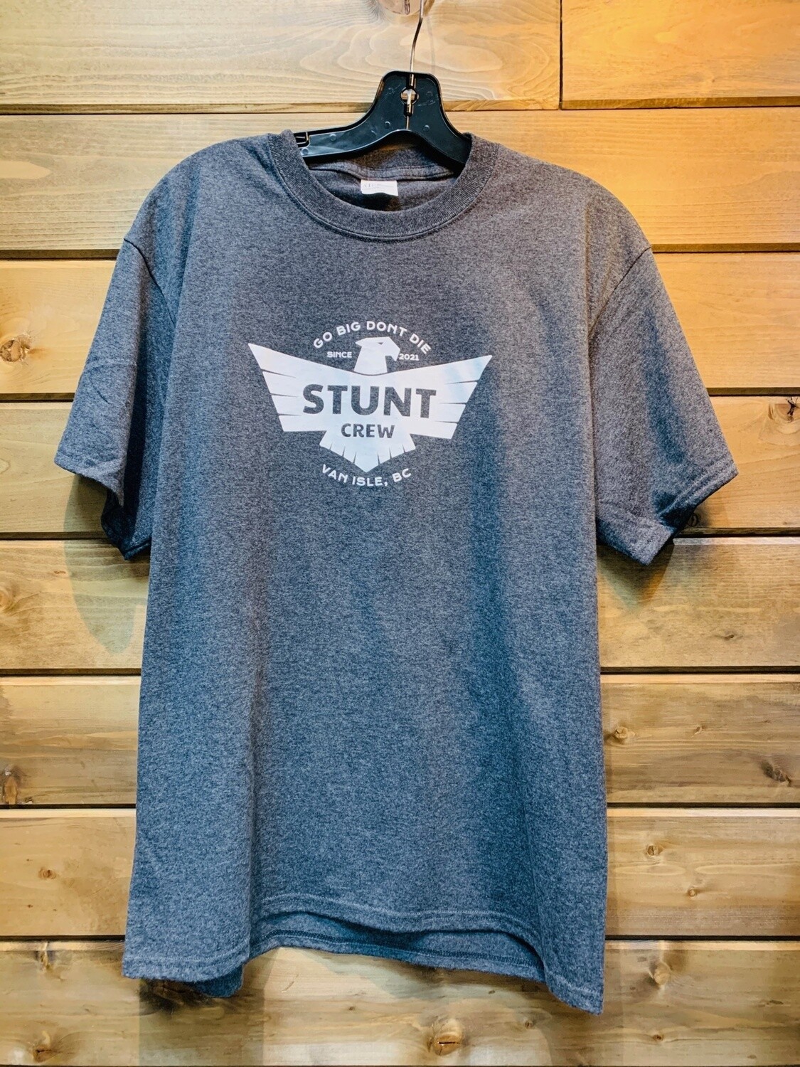 Stunt Crew Eagle Tee Charcoal