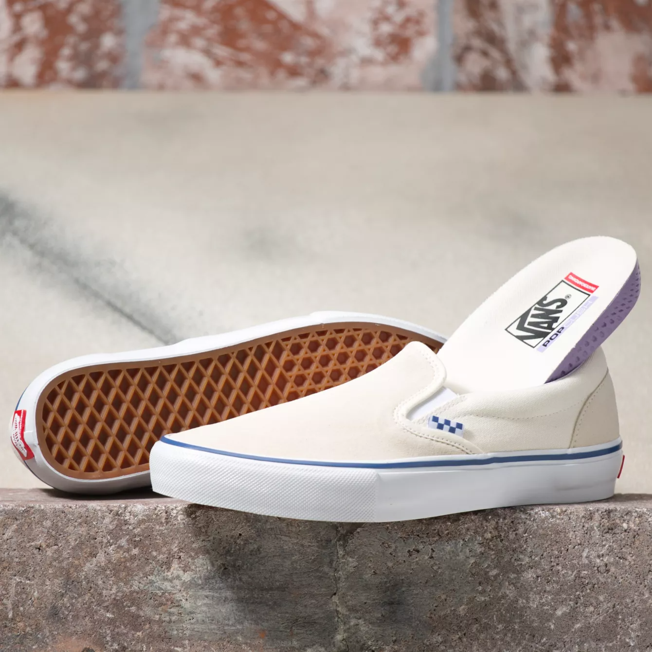 Vans Skate Slip-On Off White