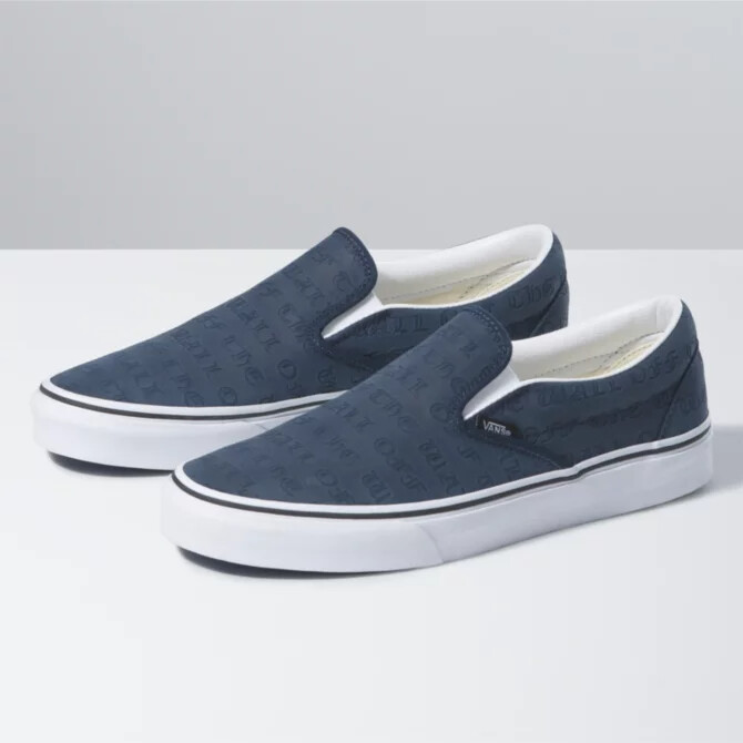 VANS CLASSIC SLIP-ON (DEBOSS  OTW) DRESS BLUE