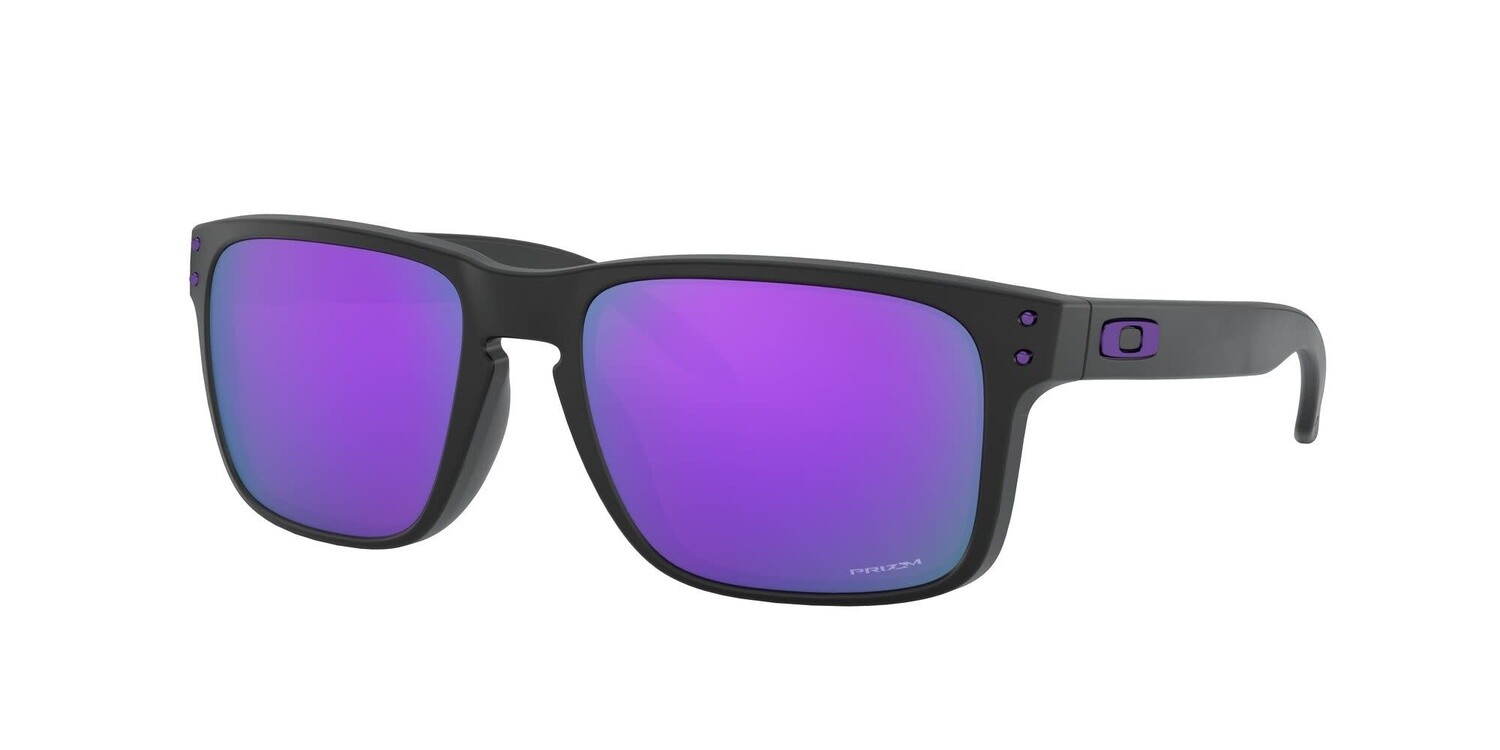 Holbrook Matte Black w/ PRIZM Violet