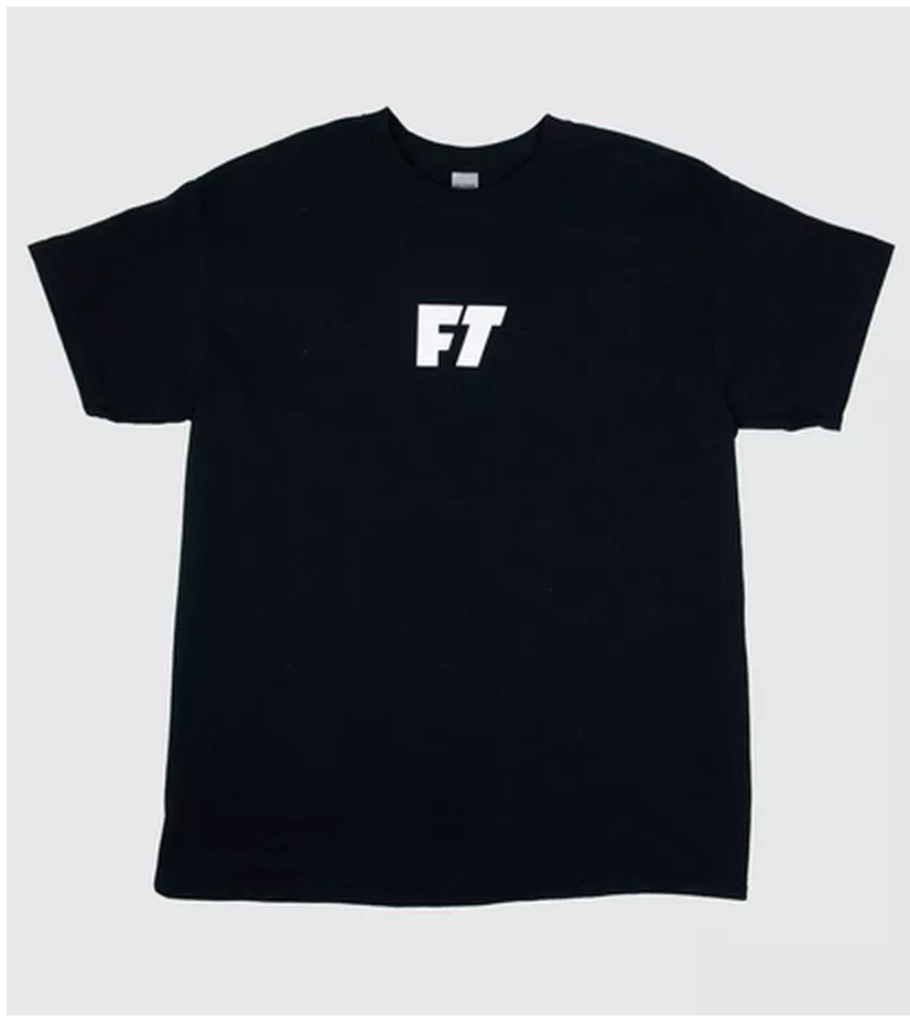 FT LOGO TEE BLACK