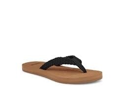 SANUK STACKER BRAID BLACK