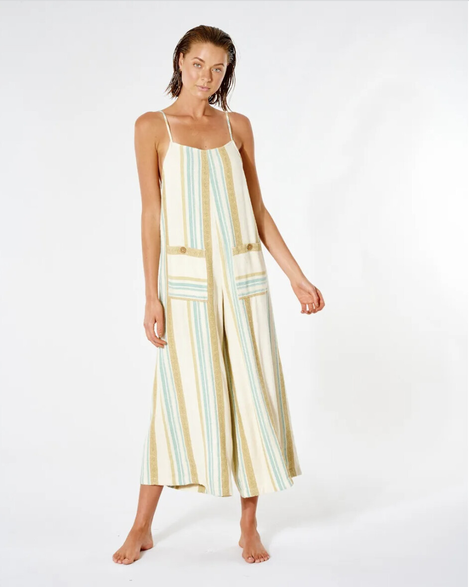 RIP CURL COAST STRIPE JUMPSUIT